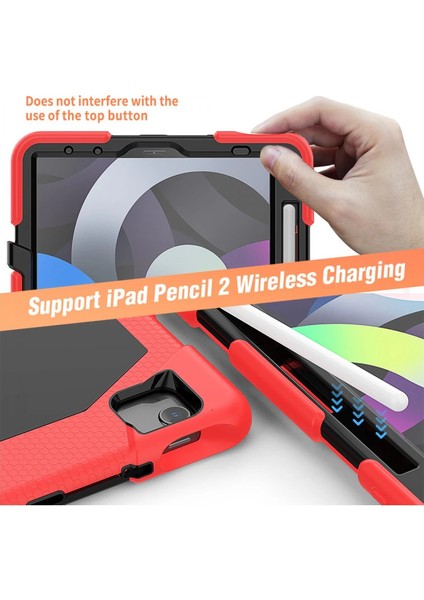 Ipad Pro 11 (2020) Kılıf Griffin Tablet Kapak - Kırmızı