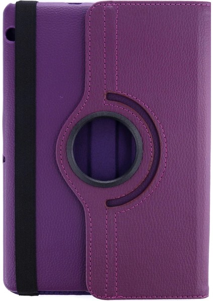 Huawei Mediapad T3 10 / 9.6 Kılıf 360 Tablet Deri Kılıf - Mürdüm