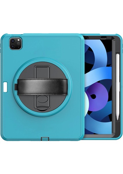 Ipad Pro 11 (2018) Kılıf Hand Strap Tablet Kılıfı - Turkuaz modelleri