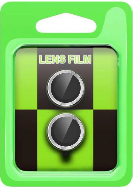 Samsung Galaxy A07 4g Raze Metal Kamera Lens - Gümüş