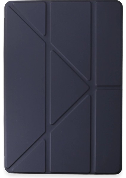 Xiaomi Pad 6 Kılıf Kalemlikli Mars Tablet Kılıfı - Lacivert