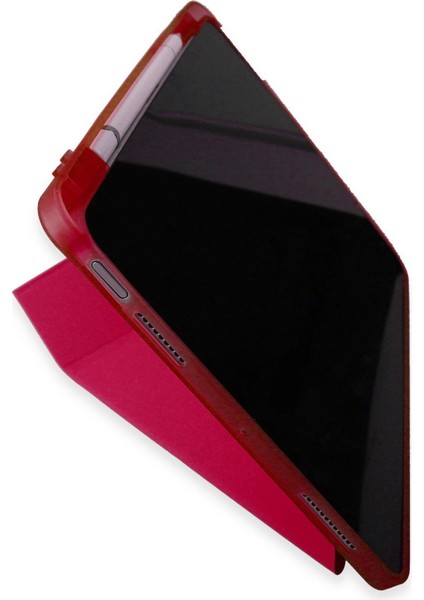 Xiaomi Pad 6 Kılıf Kalemlikli Mars Tablet Kılıfı - Kırmızı indirimleri