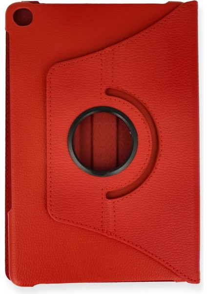 Huawei Matepad T10S 10.1 Kılıf 360 Tablet Deri Kılıf - Kırmızı fiyatları