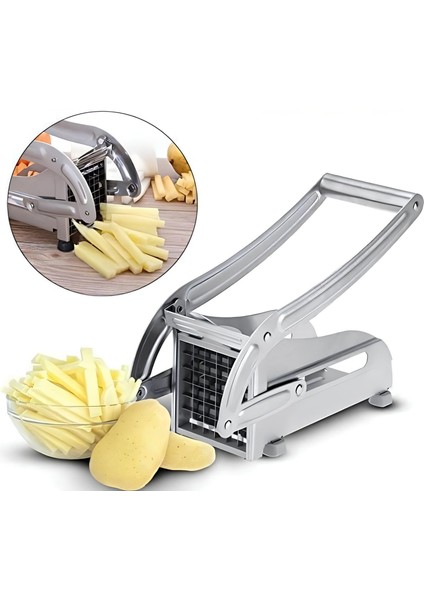 Pratik El Tipi Patates Dilimleyici