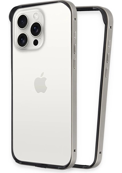 Joko Iphone 15 Pro Land Bumper Koruma Kapak - Titan Gri
