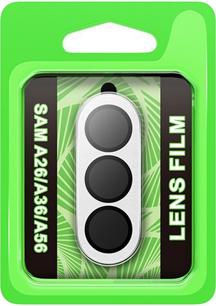 Samsung Galaxy A26 Raze Metal Kamera Lens - Gümüş