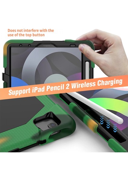 Ipad Pro 11 (2020) Kılıf Griffin Tablet Kapak - Kamuflaj