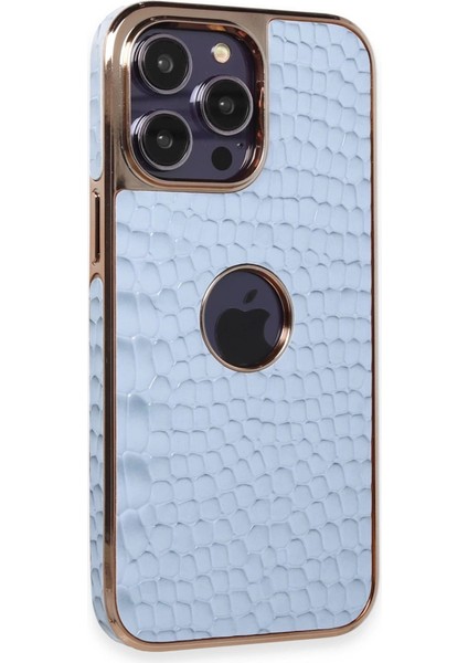 Iphone 14 Pro Kılıf Snake Kapak - Sierra Blue