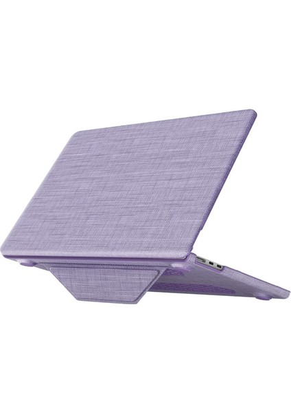 Macbook Air 13 Macbook Kumaş Kapak - Mor