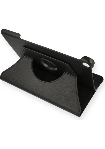 Lenovo Tab M10 TB328FU Kılıf 360 Tablet Deri Kılıf - Siyah