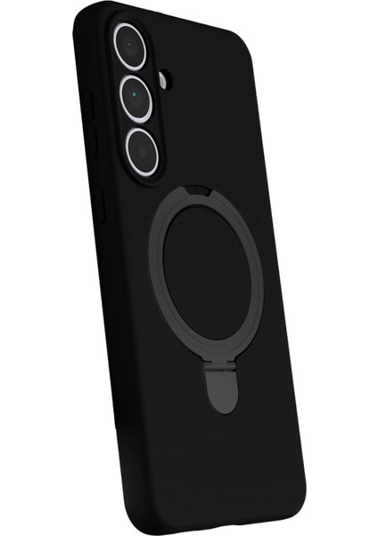 Samsung Galaxy S24 Fe Regal Magsafe Standlı Kapak - Siyah fiyatları