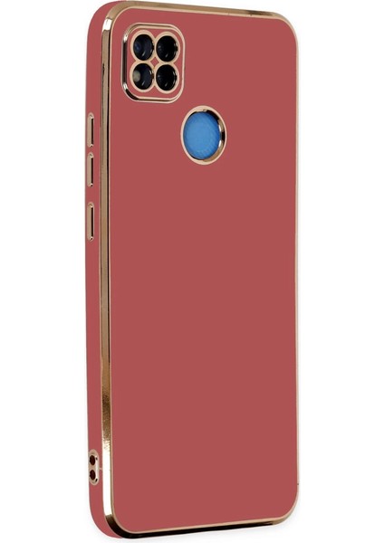 Xiaomi Redmi 9c Kılıf Volet Silikon - Kırmızı