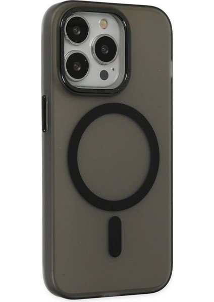 Iphone 15 Pro Kılıf Lodos Magneticsafe Mat Kapak - Siyah fiyatları