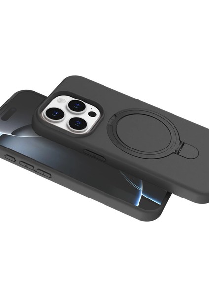 Apple Iphone 14 Pro Max Regal Magsafe Standlı Kapak - Titan Gri fırsatları