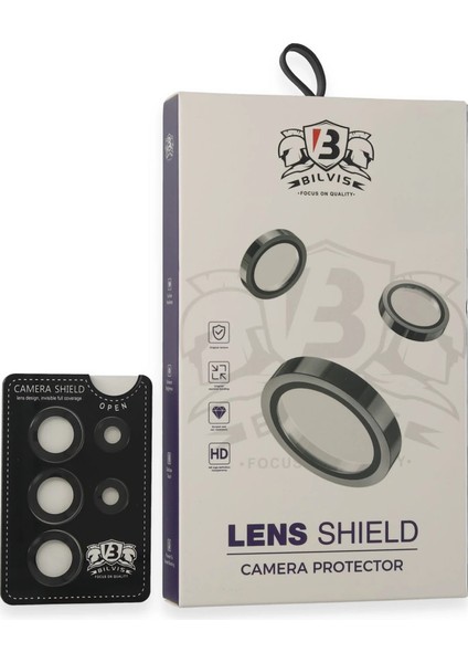 Samsung Galaxy S25 Ultra Bilvis Titan Kamera Lens - Siyah