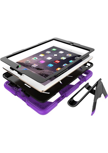 Ipad 5 Air 9.7 Kılıf Griffin Tablet Kapak - Mor