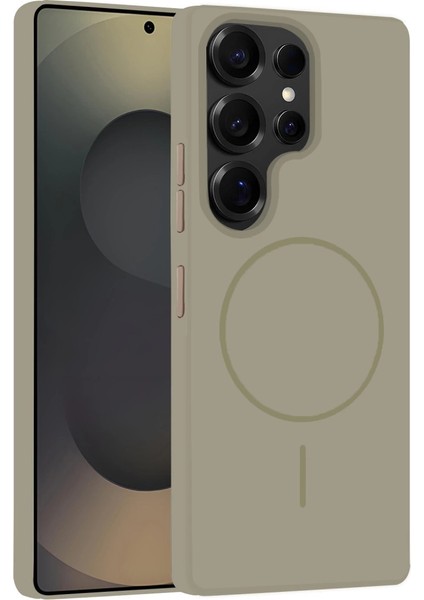 Joko Samsung Galaxy S25 Ultra Kılıf Jully Magsafe Kapak - Çöl Titanyum