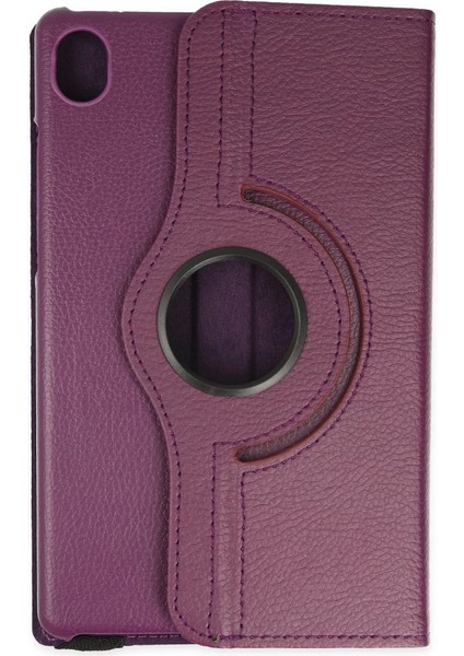 Lenovo Tab M8 Kılıf 360 Tablet Deri Kılıf - Mürdüm fiyatları