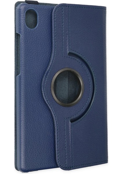Samsung Galaxy X510 Tab S9 Fe 11 Kılıf 360 Tablet Deri Kılıf - Lacivert