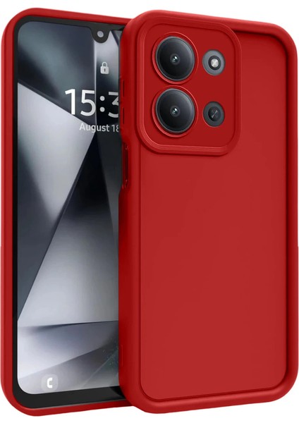 Xiaomi Redmi 15C 4g Viera Silikon - Kırmızı