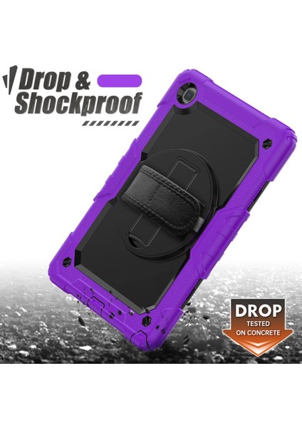 Samsung Galaxy T500 Tab A7 10.4 Kılıf Pars Tablet Kapak - Mor fiyatları