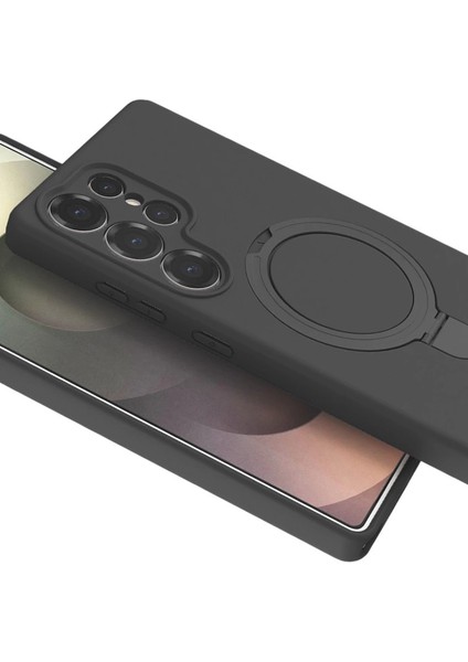 Samsung Galaxy S24 Ultra Regal Magsafe Standlı Kapak - Titan Gri fırsatları