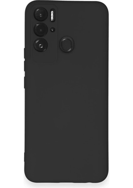 Tecno Pova Neo Kılıf Nano Içi Kadife Silikon - Siyah