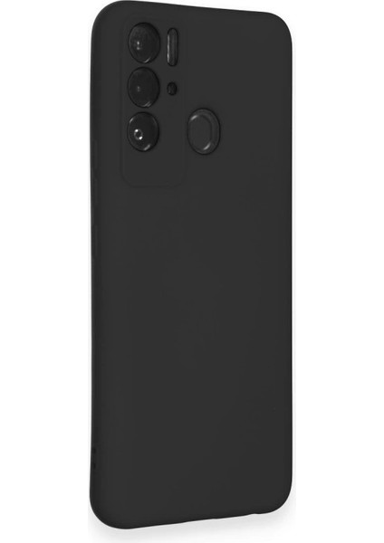 Tecno Pova Neo Kılıf Nano Içi Kadife Silikon - Siyah fiyatları