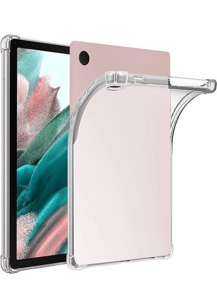 Samsung Galaxy Tab A9 Plus Kılıf Anti Shock Tablet Silikon - Şeffaf