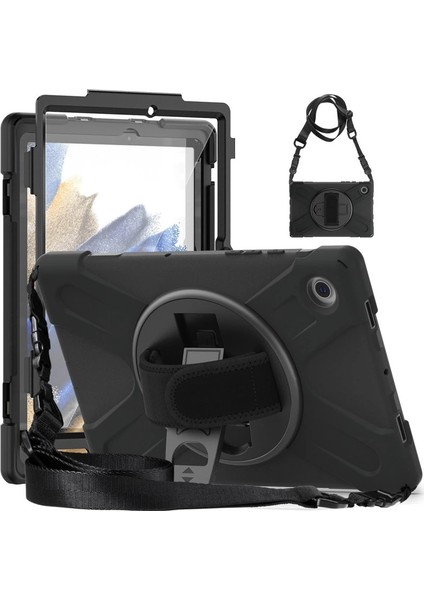 Lenovo M10 Hd X306F Kılıf Amazing Tablet Kapak - Siyah