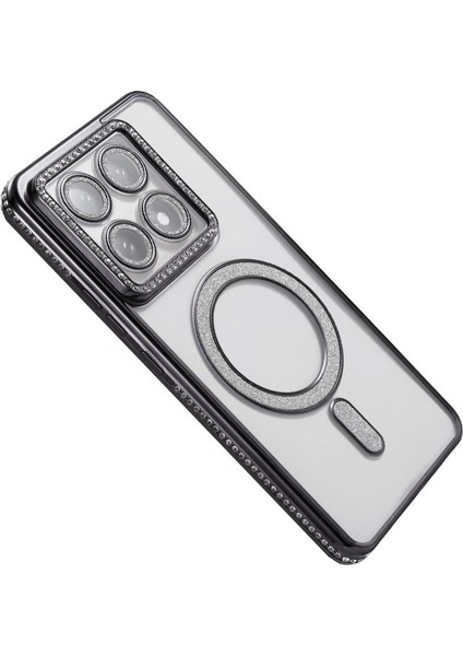 Xiaomi Mi 14T Pro Joke Simli Magneticsafe Kılıf - Siyah fırsatları