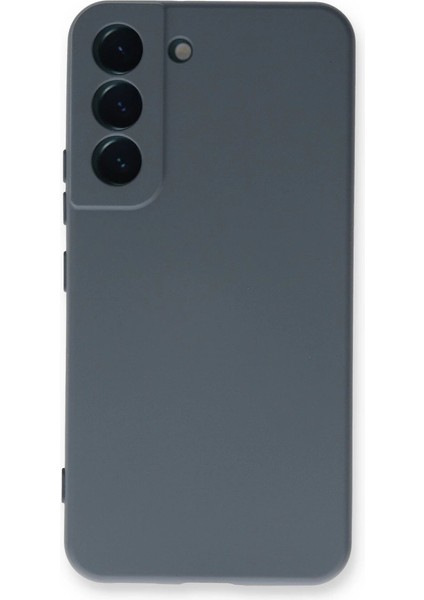 Samsung Galaxy S23 Plus Kılıf Nano Içi Kadife Silikon - Gri