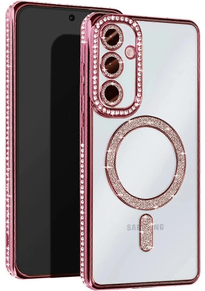 Samsung Galaxy S25 Edge Joke Simli Magneticsafe Kılıf - Pembe