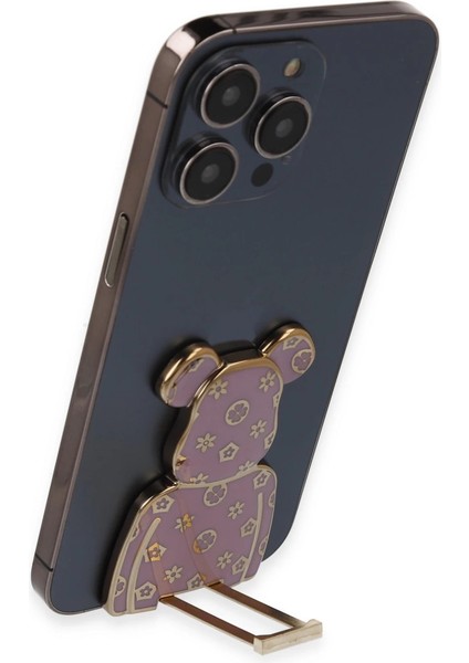 Astro Stand Ayıcık Desenli - Pembe modelleri