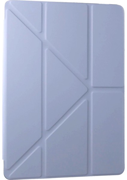 Samsung Galaxy X510 Tab S9 Fe 11 Kılıf Kalemlikli Mars Tablet Kılıfı - Lila