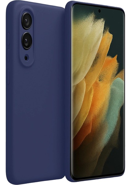 Samsung Galaxy S25 Edge First Silikon - Lacivert