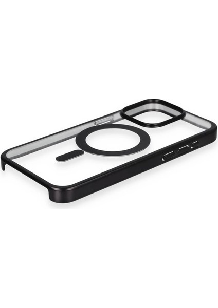 Iphone 15 Pro Max Kılıf Erozi Magsafe Kapak - Siyah fırsatları
