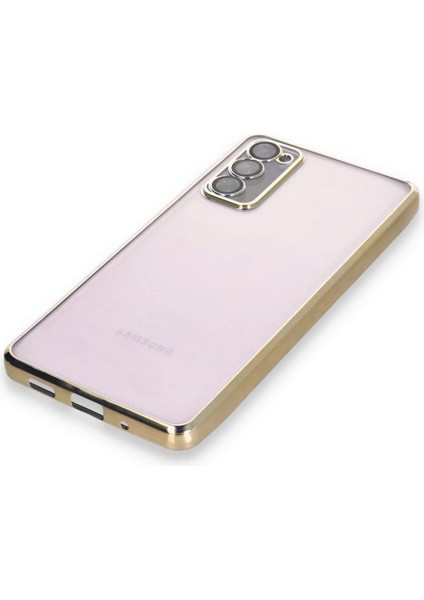 Samsung Galaxy S20 Fe Kılıf Razer Lensli Silikon - Gold fırsatları