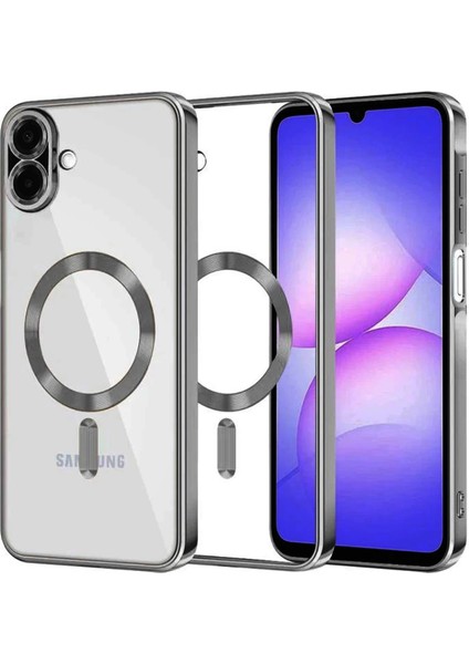 Samsung Galaxy A07 4g Kross Magneticsafe Kapak - Titan Gri