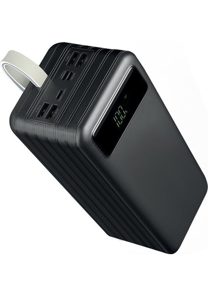 Powerway TX80 80.000MAH Kablolu Dijital Göstergeli Gerçek Fener Işıklı Kamp Siyah Powerbank fiyatları