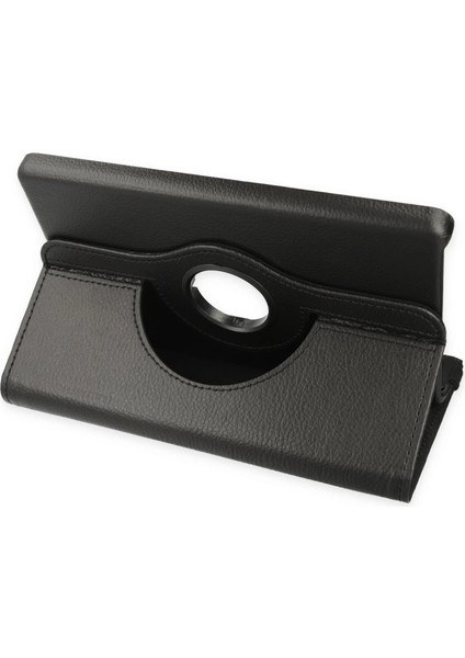 Lenovo Tab M8 Kılıf 360 Tablet Deri Kılıf - Siyah modelleri