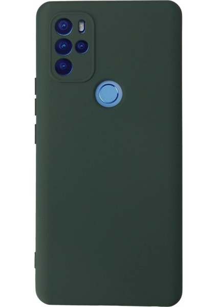 General Mobile Gm 21 Pro Kılıf Nano Içi Kadife Silikon - Koyu Yeşil