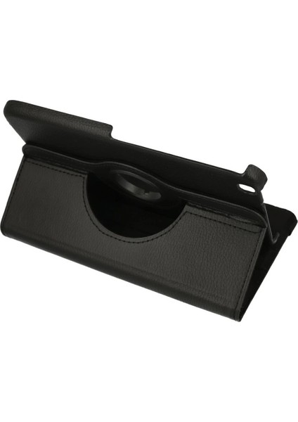 Samsung Galaxy T310 Tab 3 8 Kılıf 360 Tablet Deri Kılıf - Siyah