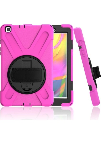 Samsung Galaxy T290 Tab A 8 Kılıf Amazing Tablet Kapak - Pembe