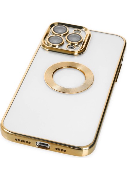 Iphone 14 Pro Kılıf Slot Silikon - Gold fırsatları