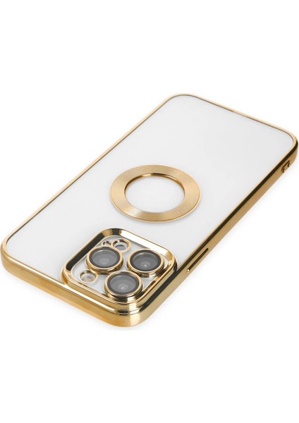Iphone 14 Pro Kılıf Slot Silikon - Gold indirimleri
