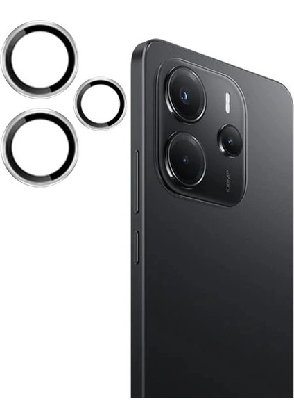Joko Xiaomi Redmi Note 14 4g Pvd Metal Kamera Lens - Gümüş