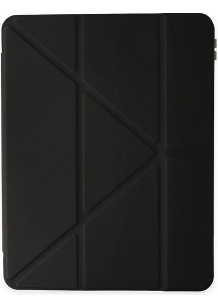 Samsung Galaxy P610 Tab S6 Lite 10.4 Kılıf Kalemlikli Mars Tablet Kılıfı - Siyah modelleri