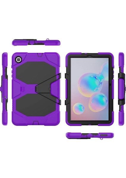 Samsung Galaxy T500 Tab A7 10.4 Kılıf Griffin Tablet Kapak - Mor
