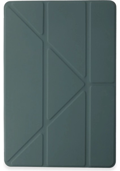 Xiaomi Pad 6 Kılıf Kalemlikli Mars Tablet Kılıfı - Koyu Yeşil